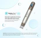 Dr. Pen Hydra Pen H3 Electric Microneedling Dermapen, Automatic Applying, with 10pcs Nano Square Containable Cartridges