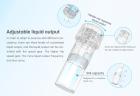 Dr. Pen Hydra Pen H3 Electric Microneedling Dermapen, Automatic Applying, with 10pcs Nano Square Containable Cartridges