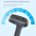 Mlay T8 (Dark Gold) IPL Laser Permanent Hair Removal, 500,000 Flashes, Ice Cooling, FDA Certified, US Plug