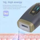 Mlay T8 (Dark Gold) IPL Laser Permanent Hair Removal, 500,000 Flashes, Ice Cooling, FDA Certified, US Plug