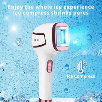 Mlay T8 (Pearl White) IPL Laser Permanent Hair Removal, 500000 Flashes, Ice Cooling, FDA Certified, US Plug