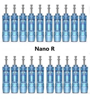 Nano Round Cartridge Replacement for Dr. Pen A11/A8S/M8S/A9, 20pcs Pack