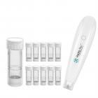 Dr. Pen Hydra Pen H2 Electric Microneedling Dermapen, Serum Applicator, with 2pcs per 12pin 0.25mm/0.5mm/1.0mm/Nano Square/Round Containable Cartridges