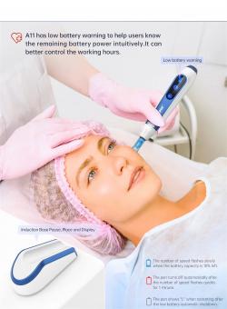 Dr. Pen A11 Electric Microneedling Dermapen, with 2pcs per 12pin/18pin/24pin/36pin/42pin/nanos/nanor Cartridges