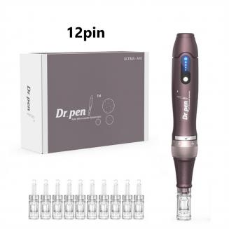 Dr. Pen A10 Electric Microneedling Dermapen, with 10pcs 12pin Cartridges