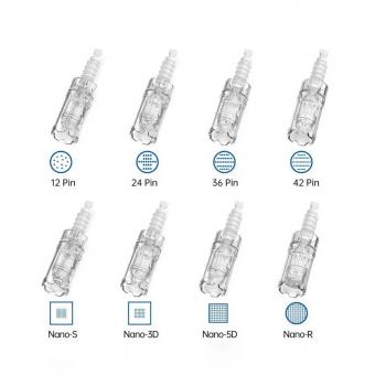 Nano Square Cartridge Replacement for Dr. Pen A10, 50pcs Pack