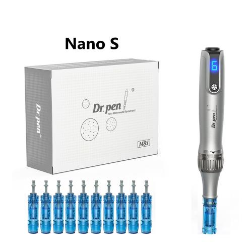 Dr. Pen M8s Electric Microneedling Dermapen, with 10pcs Nano Square Cartridges