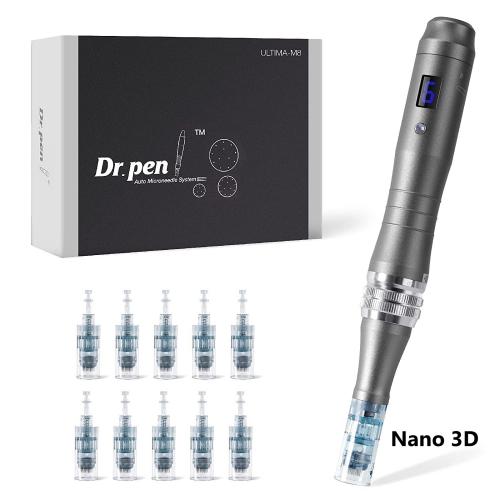 Dr. Pen M8 Electric Microneedling Dermapen, with 10pcs Nano 3D Cartridges