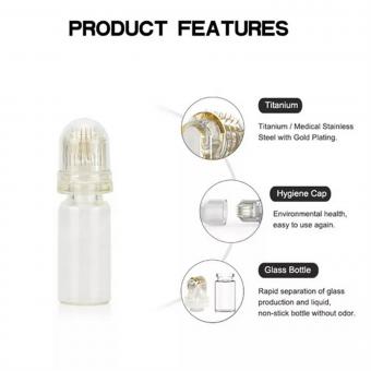 Hydra Roller 64pin Serum Applicator, 0.5mm Needle Length