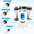 Professional 40K Ultrasonic Cavitation Machine, 4in1 Radio-frequency Body Slimming Sculpting Device for Fat Burn and Full Body Massage, US Plug