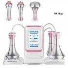 Professional 80K Ultrasonic Cavitation Machine, 3in1 Radio-frequency Body Slimming Sculpting Device for Fat Burn and Full Body Massage, UK Plug