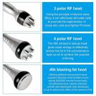 Professional 40K Ultrasonic Cavitation Machine, 3in1 Radio-frequency Body Slimming Sculpting Device for Fat Burn and Full Body Massage, US Plug